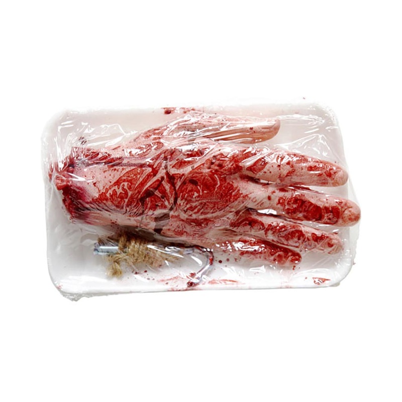Halloween Packaged Bloody Hand