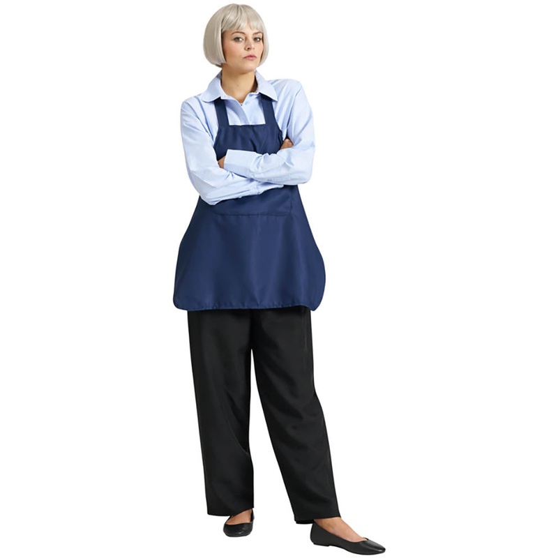 Hoity Shop Lady Wig Apron and Necklace Set