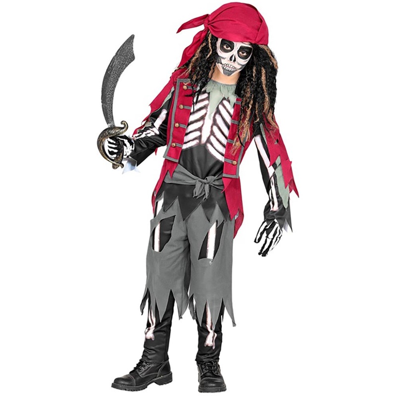 Pirate Skeleton Boys Halloween Costume