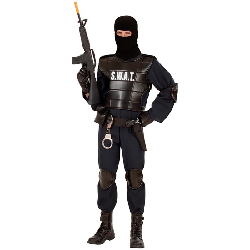 SWAT Officer Adults Costume|Medium|Large|Extra Large