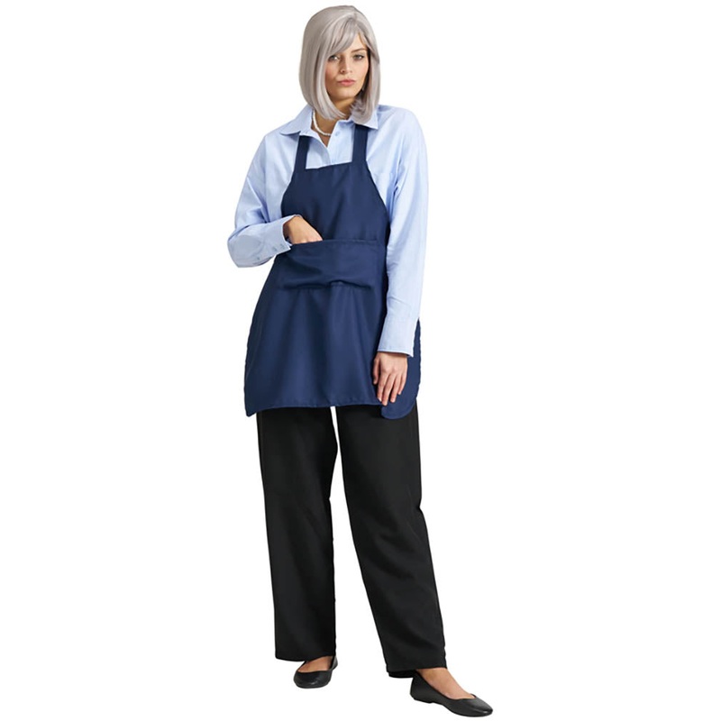 Toity Shop Lady Wig Apron and Necklace Set
