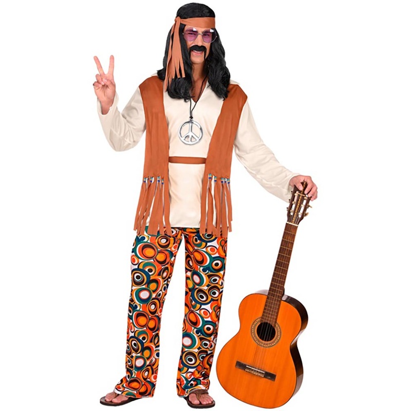 60s Hippie Mens Costume|Medium|Large|Extra Large