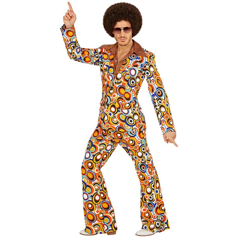 70s Groovy Bubbles Mens Suit|Medium|Large|Extra Large