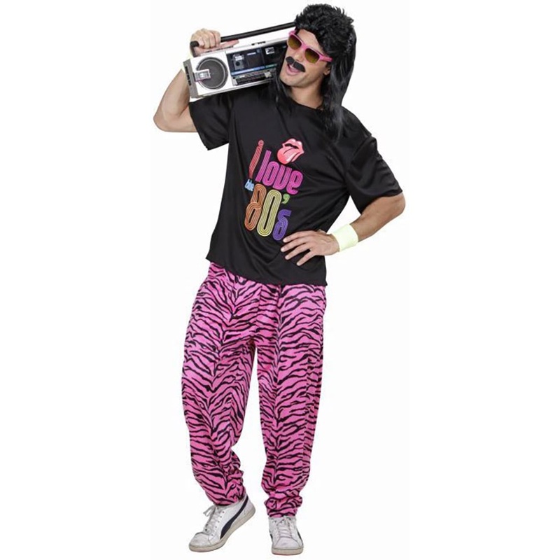 80s Mens Costume|Small|M/L|Extra Large|XXL