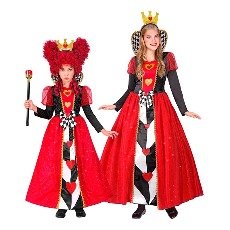Classic Queen of Hearts Girls Costume