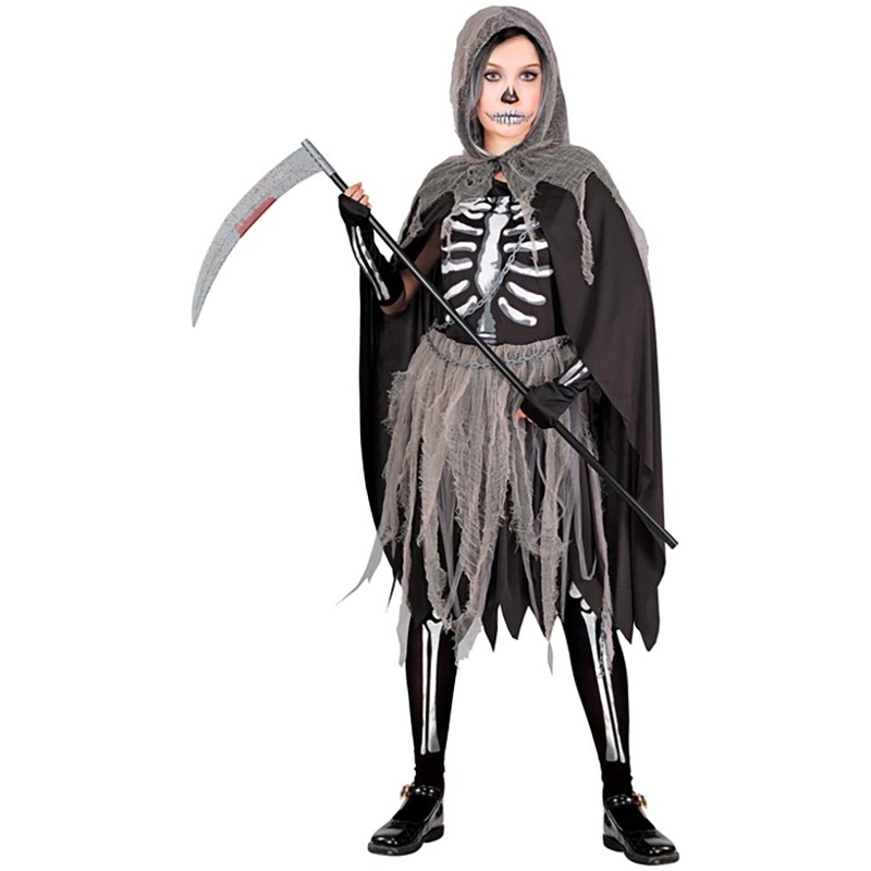 Grim Reaper Girls Halloween Costume