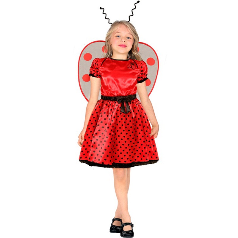Ladybug Girls Costume|2-3|4-5