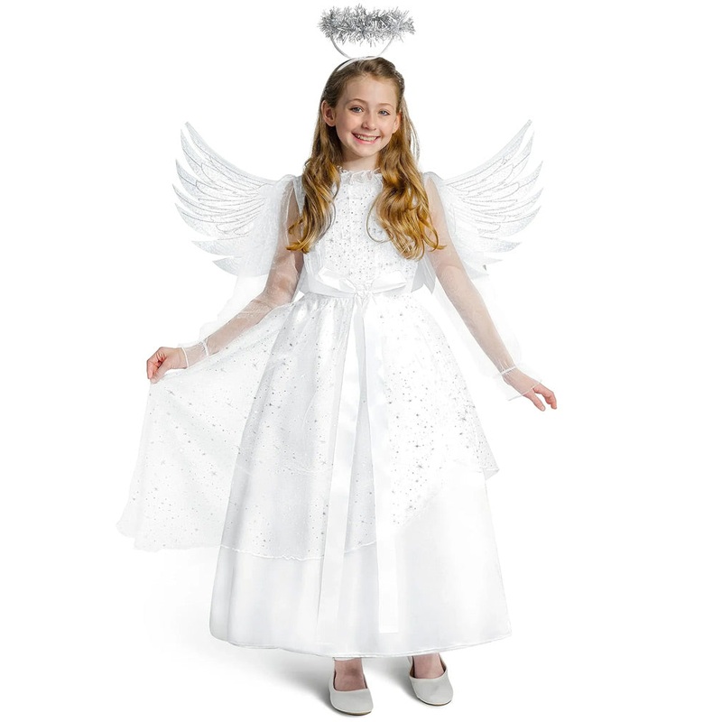 Angel Princess Girls Costume|Small|Medium|Large