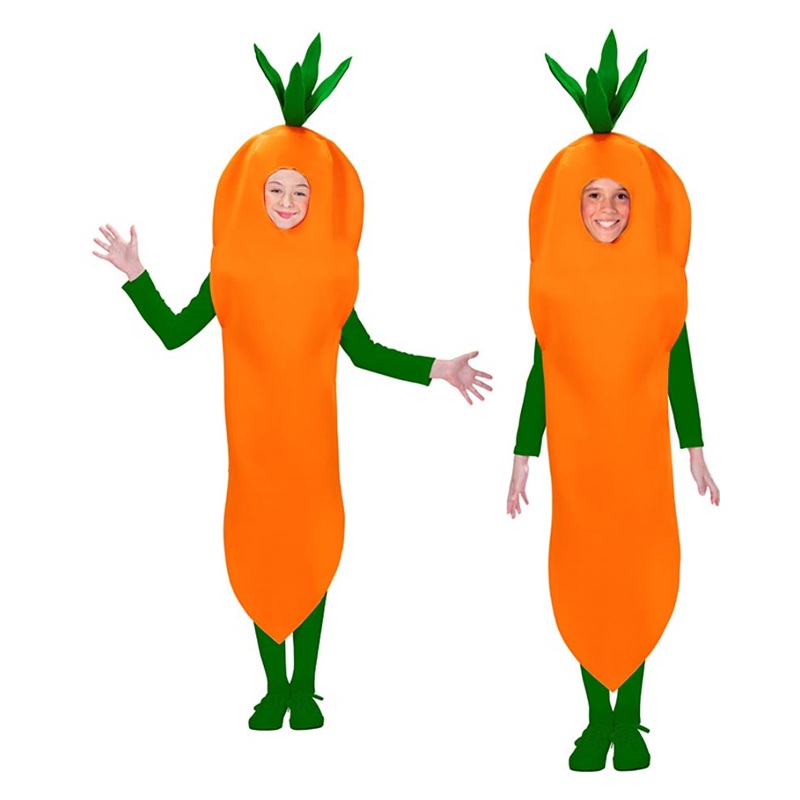 Crunchy Carrot Kids Costume|5-7|8-10|11-13