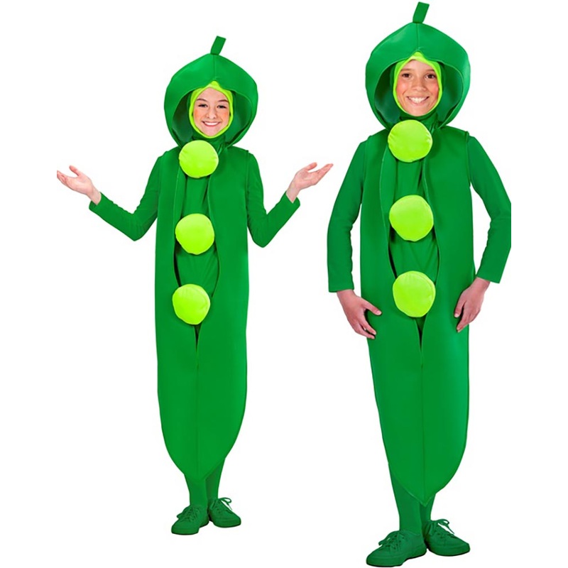Green Pea Kids Costume|5-7|8-10|11-13