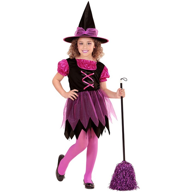 Magenta Witch Girls Halloween Costume