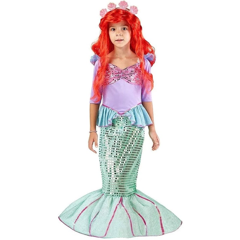 Mesmerising Mermaid Girls Costume