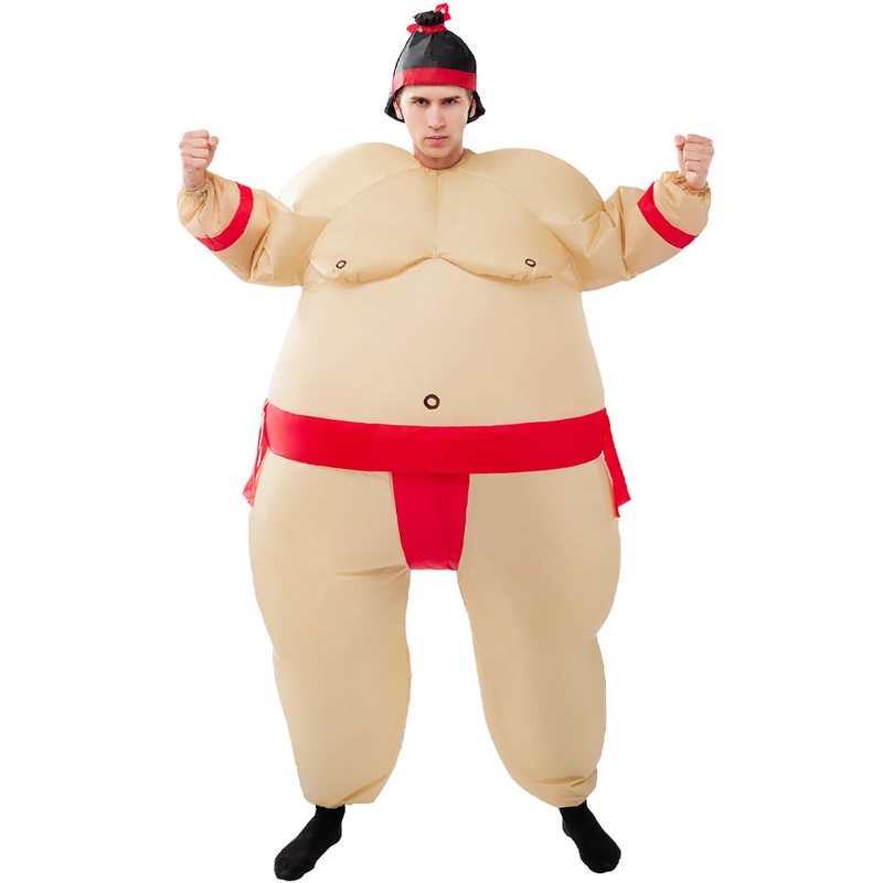 Red Sumo Inflatable Adult Costume