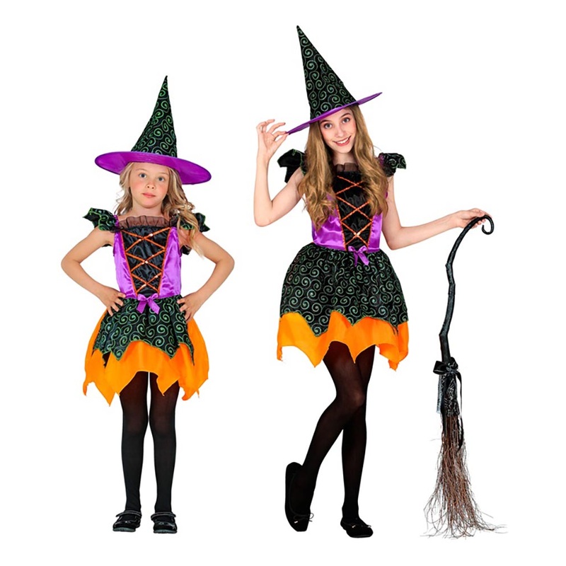 Swirl Witch Girls Halloween Costume