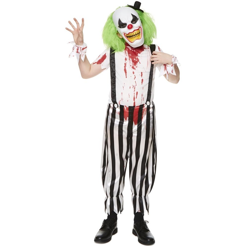 Clown of Evil Boys Halloween Costume