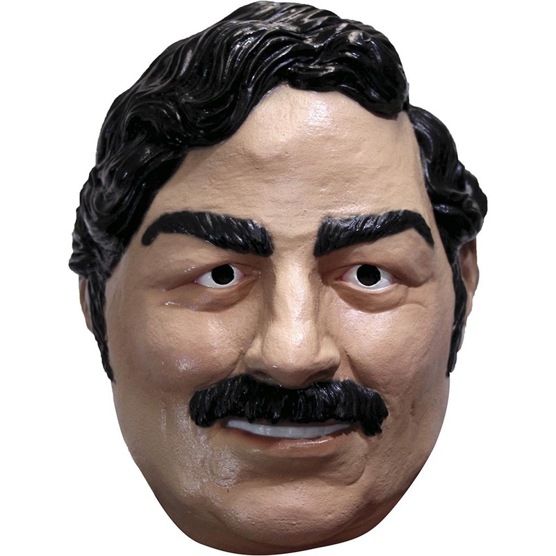 Pablo Escobar Overhead Latex Halloween Mask