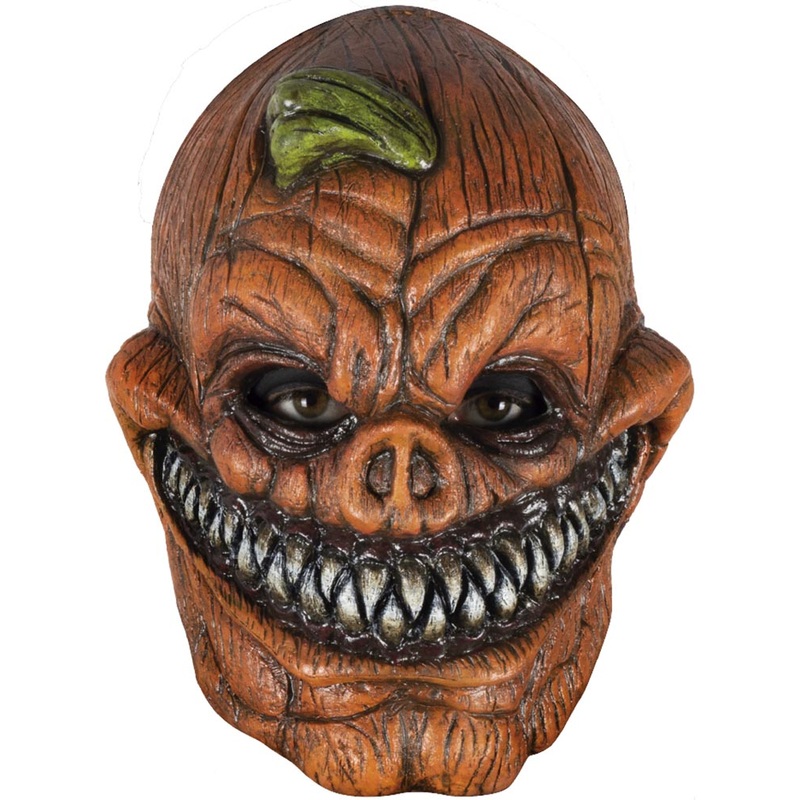 Pumpkin Half Halloween Mask