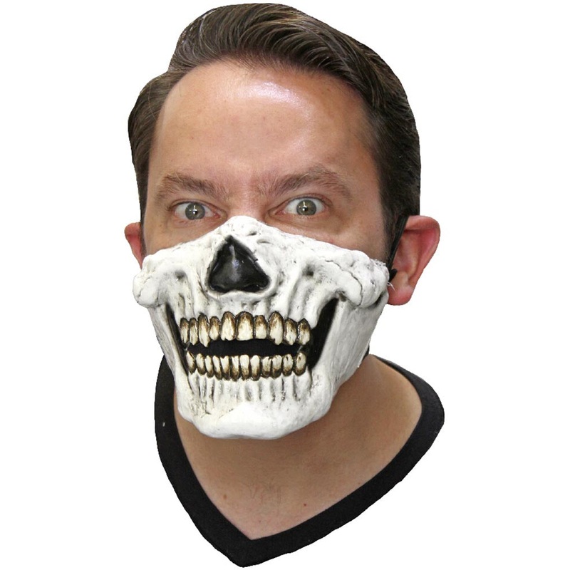 Skull Muzzle Half Halloween Mask