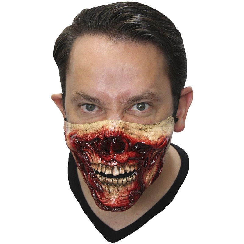 Zombie Muzzle Half Halloween Mask