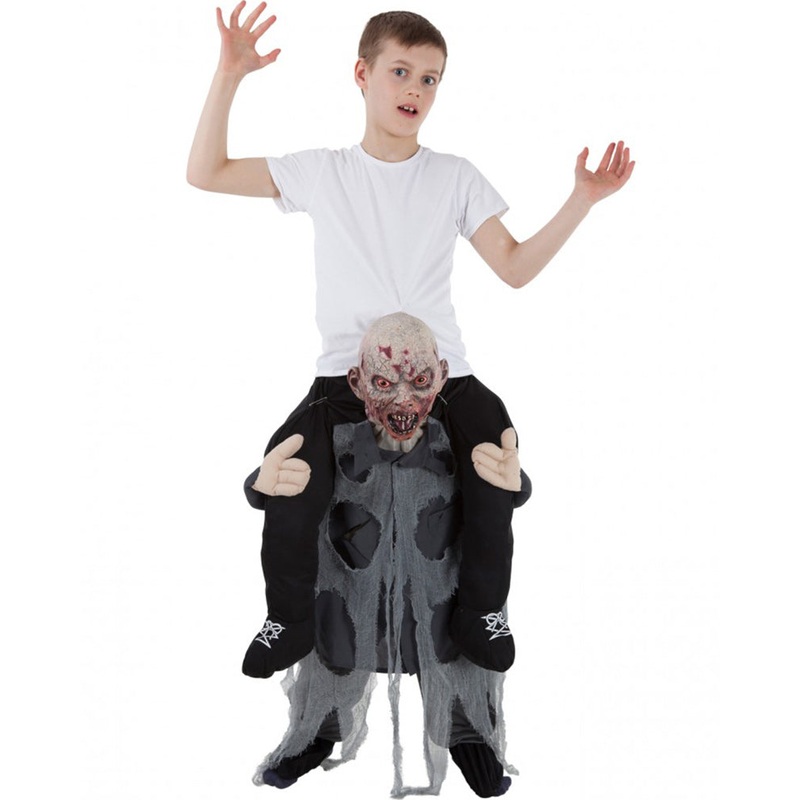 Zombie Piggyback Boys Halloween Costume