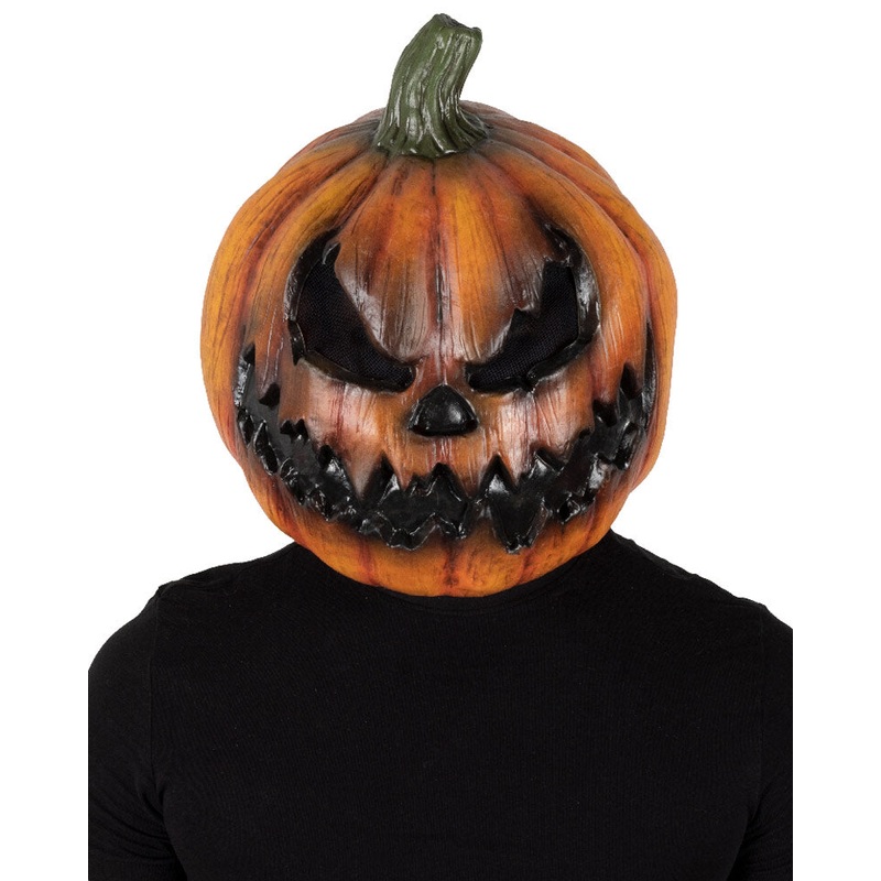 Dark Pumpkin Premium Halloween Mask