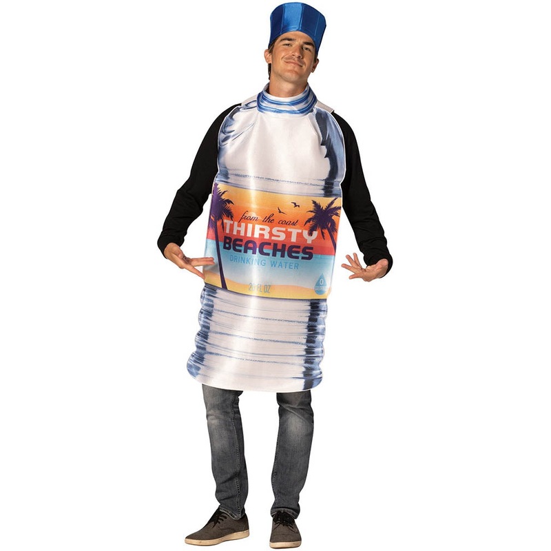 Plastic Water Bottle Adult Costume