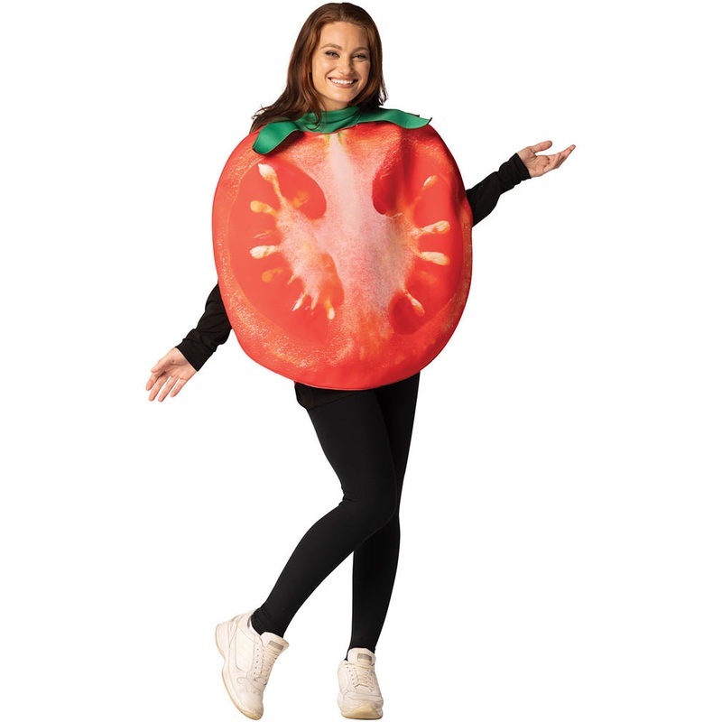 Tomato Slice Adult Costume|One Size