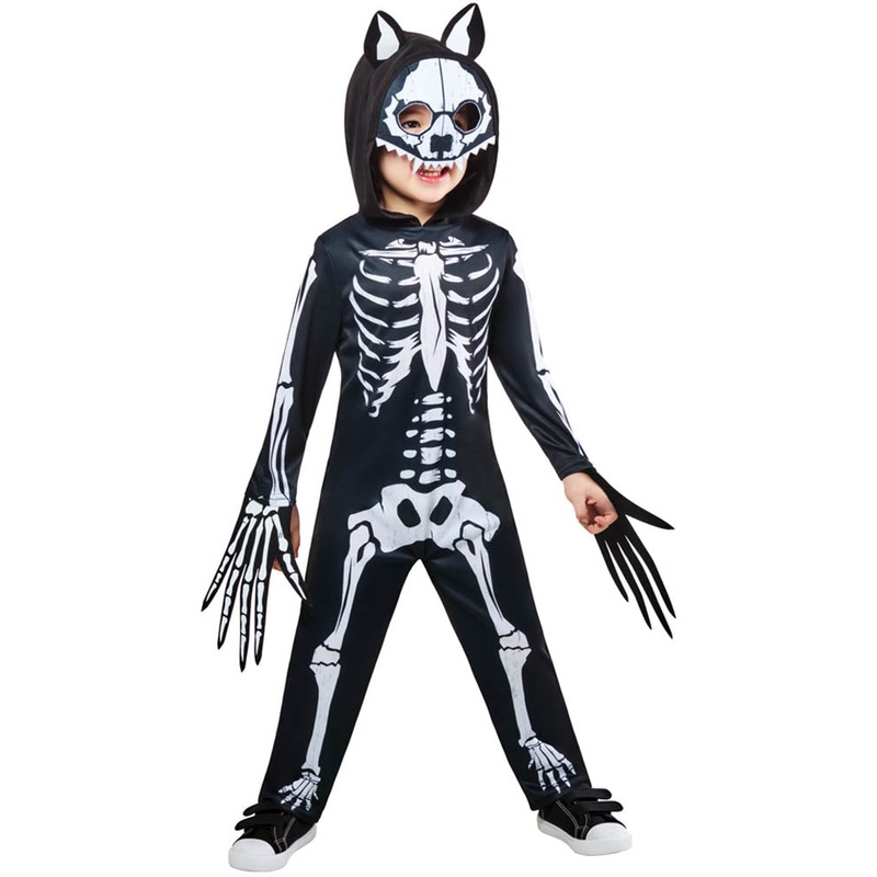 Werewolf Skeleton Kids Halloween Costume