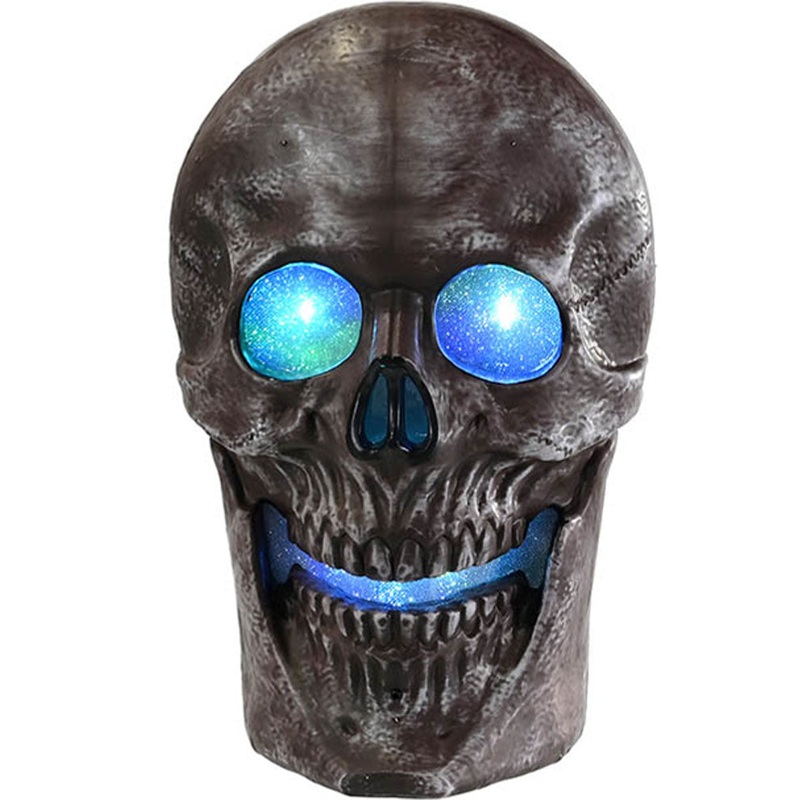 Eerie Skull Lantern Halloween Decoration 30cm