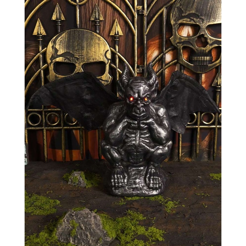 Gargoyle Animated Halloween Decoration 32cm