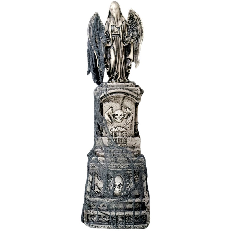 Halloween Large Winged Angel Gravestone 1.7m