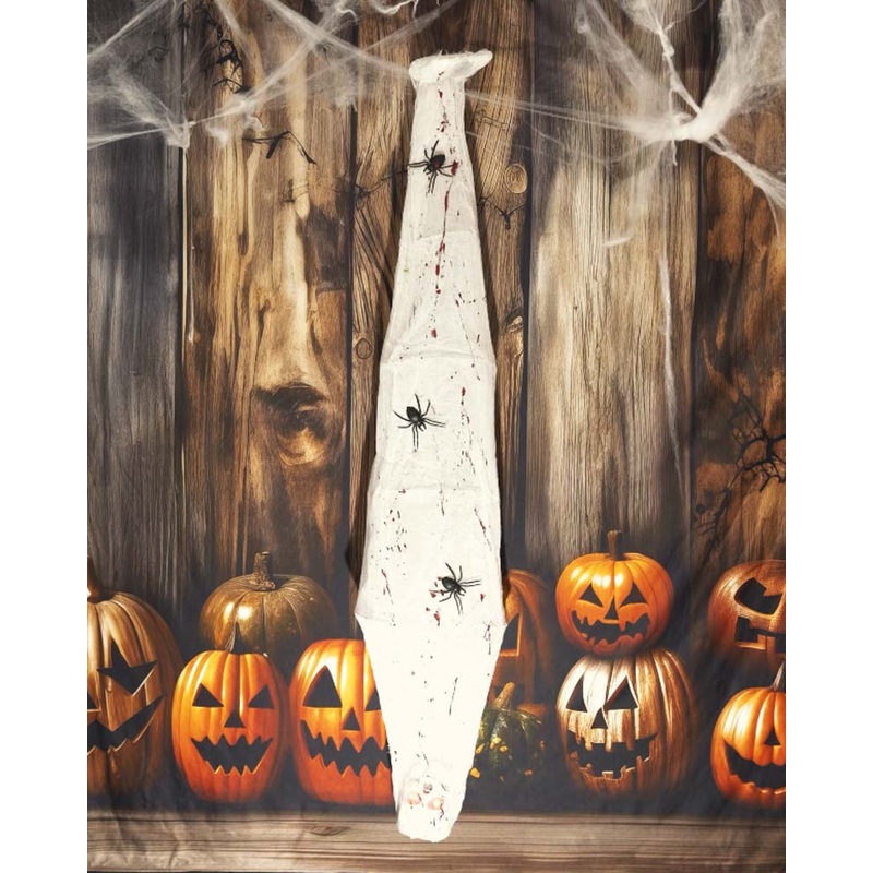 Hanging Cocoon Animated Halloween Decoration 1.8m