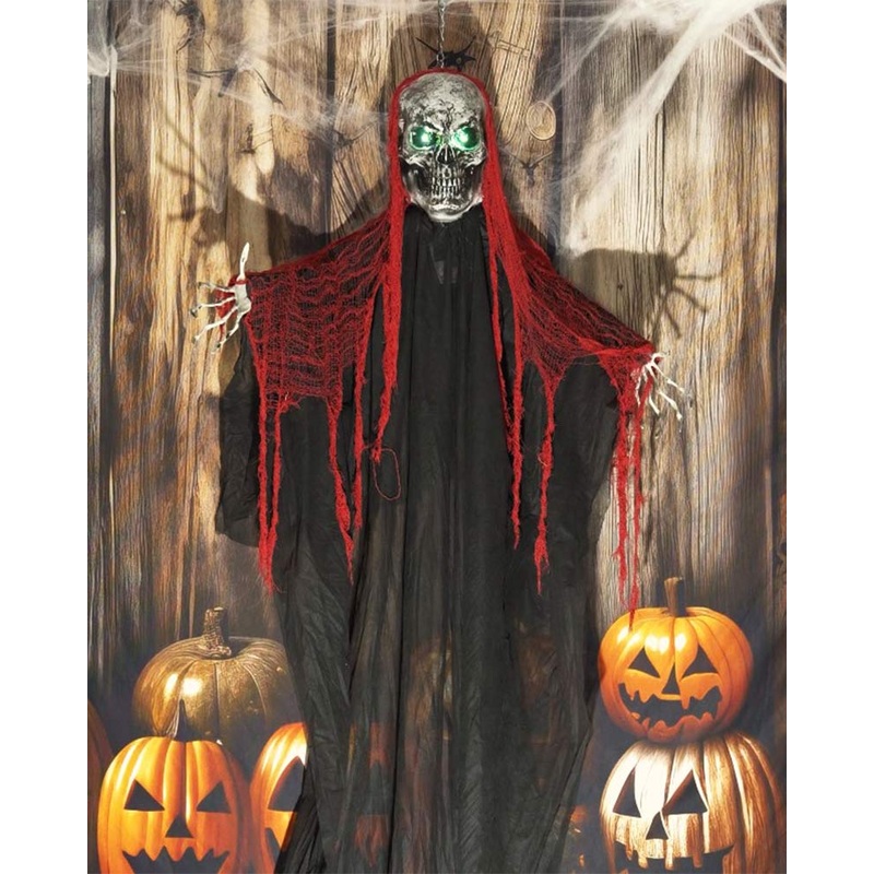 Hanging Giant Reaper Animated Halloween Decoration 2.1m