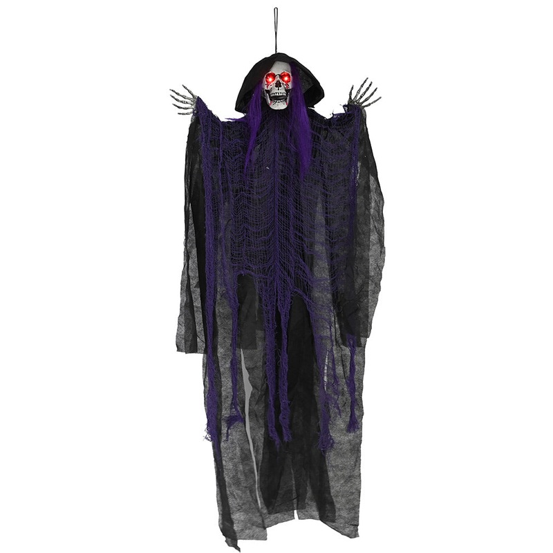 Suspended Reaper Animated Halloween Decoration 1.3m