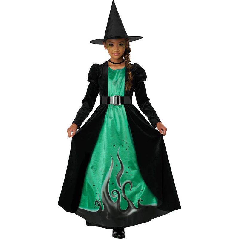 Marvelous Witch Girls Halloween Costume