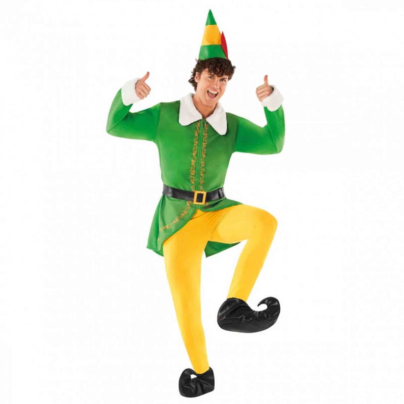 Morph Costume Christmas Elf Suit Mens Size Large