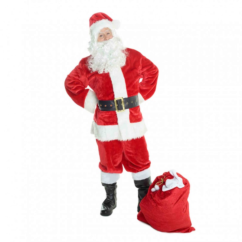 Morph Costume Deluxe Santa Mens Size Large