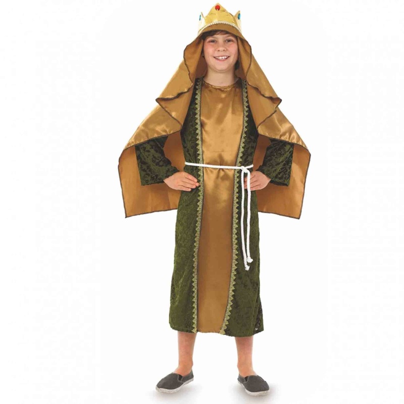 Morph Costume Gold Wise Man Childs 4-6 Years