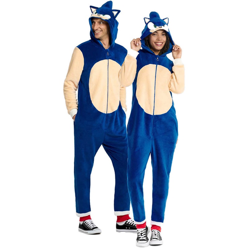 Sonic The Hedgehog Opposuit Adult Onesie
