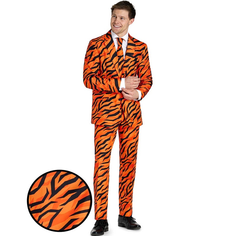 Tiger Orange Mens Suitmeister|Small|Medium|Large|Extra Large|2XL