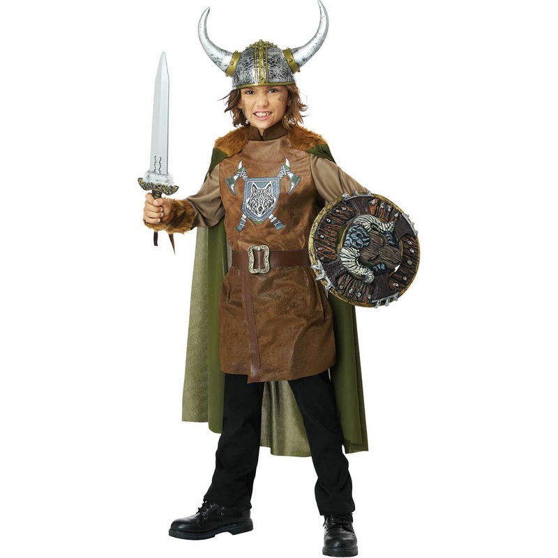 Fearless Viking Boys Costume|Small|Medium|Large