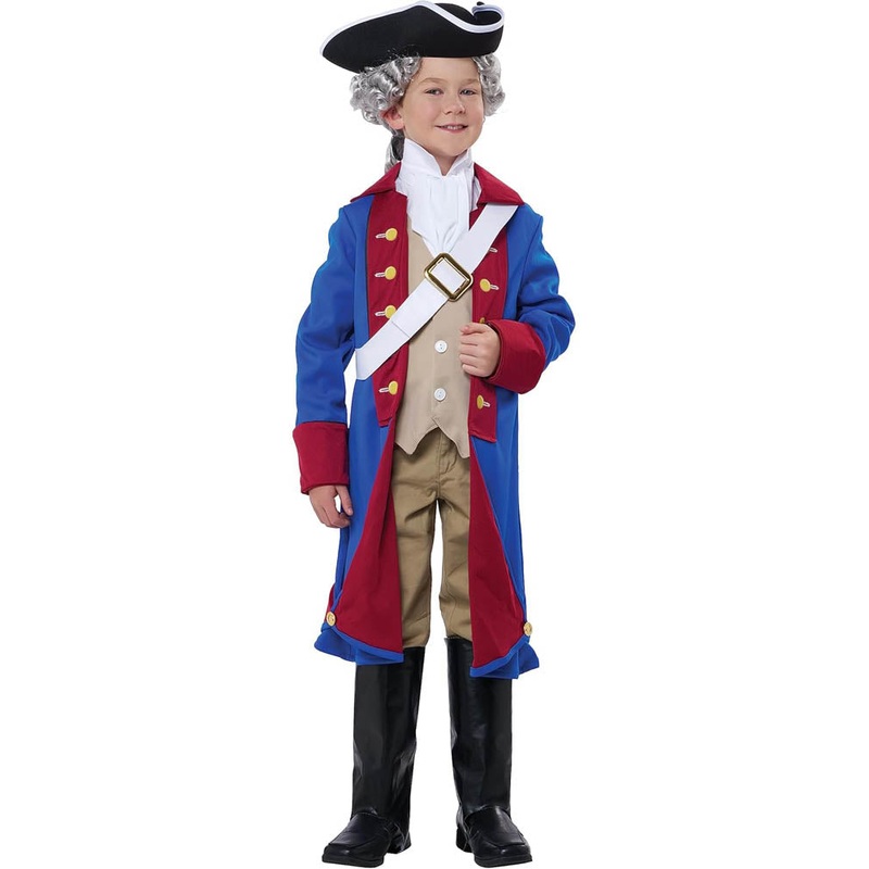Founding Officer Kids Costume|Medium|Large|Extra Large