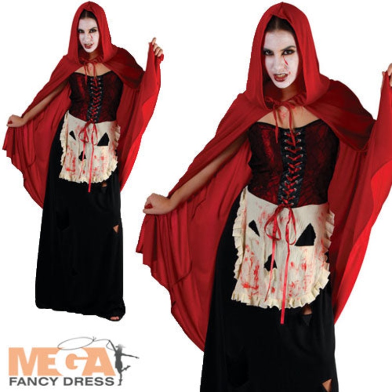 Ladies' Little Dead Riding Hood Fairy Tale Horror Halloween Costume