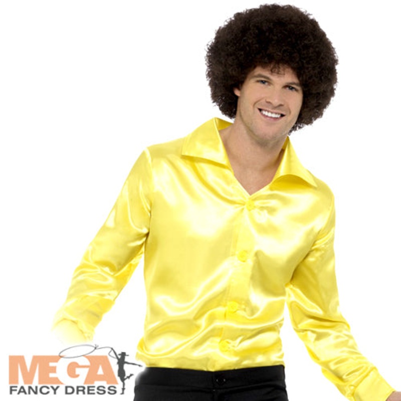 Yellow 60s Shirt|Medium 38-40"