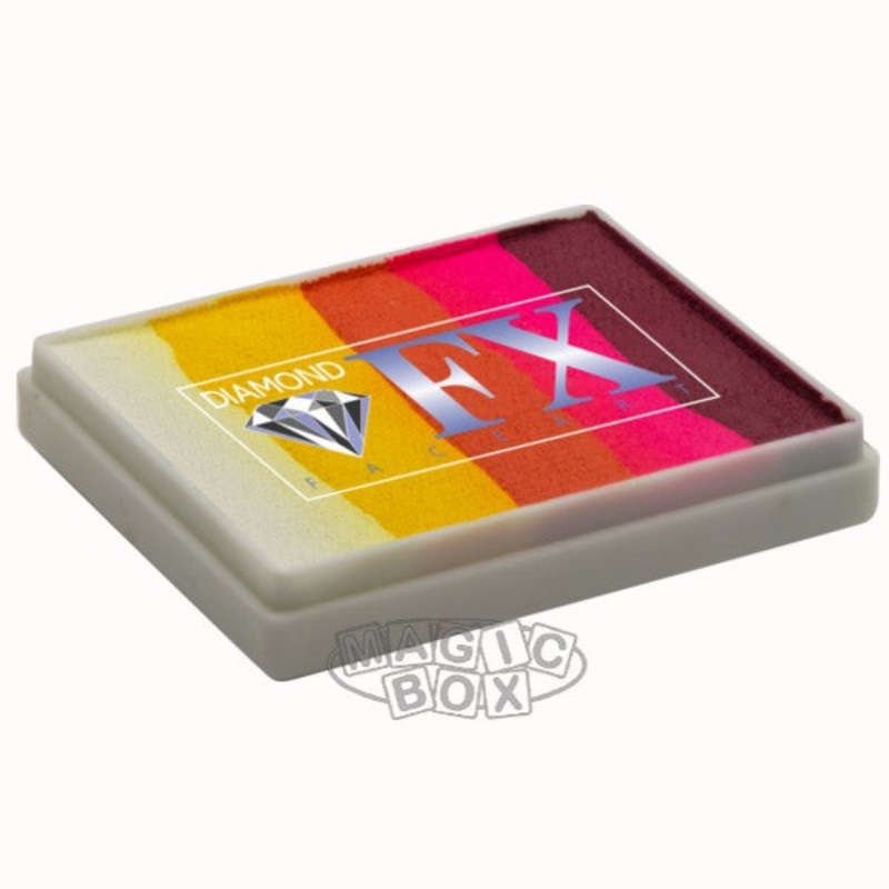 Dfx Neon Split Blend Cake, Sunset