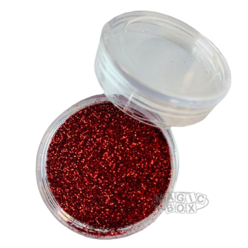 Carnival Glitter, Red|15g|60g
