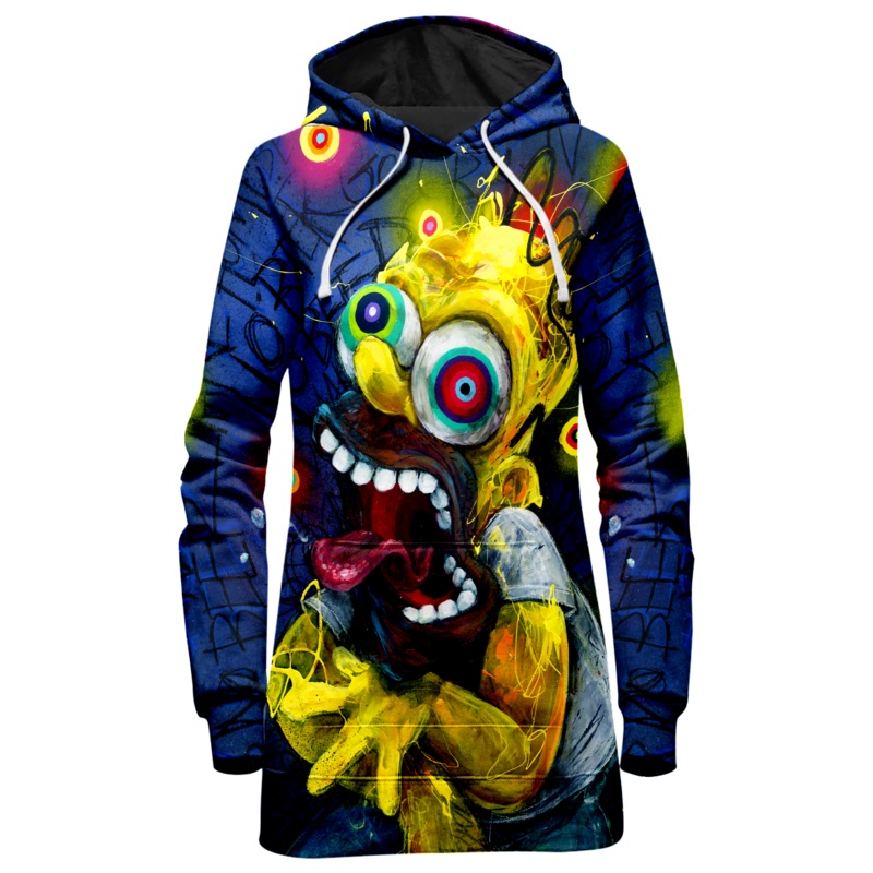 Brainmelt Hoodie Dress|X-Small|Small|Medium|Large|X-Large|XX-Large|XXX-Large
