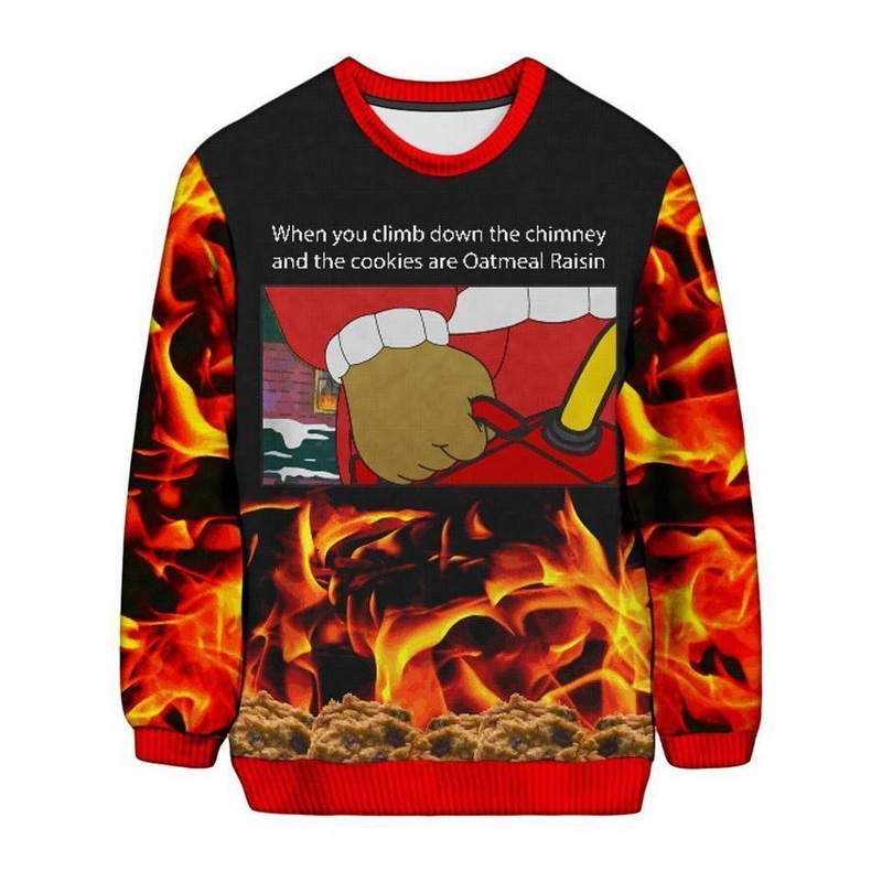 Cookie Etiquette Ugly Sweatshirt