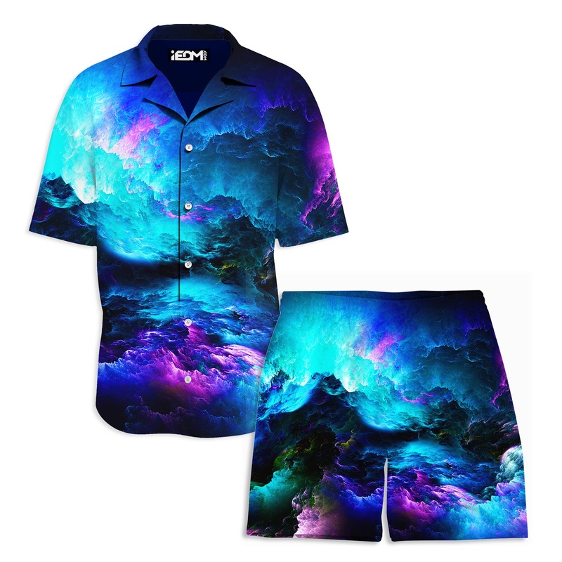 Dream Waves  Lounge Shirt and Shorts Combo