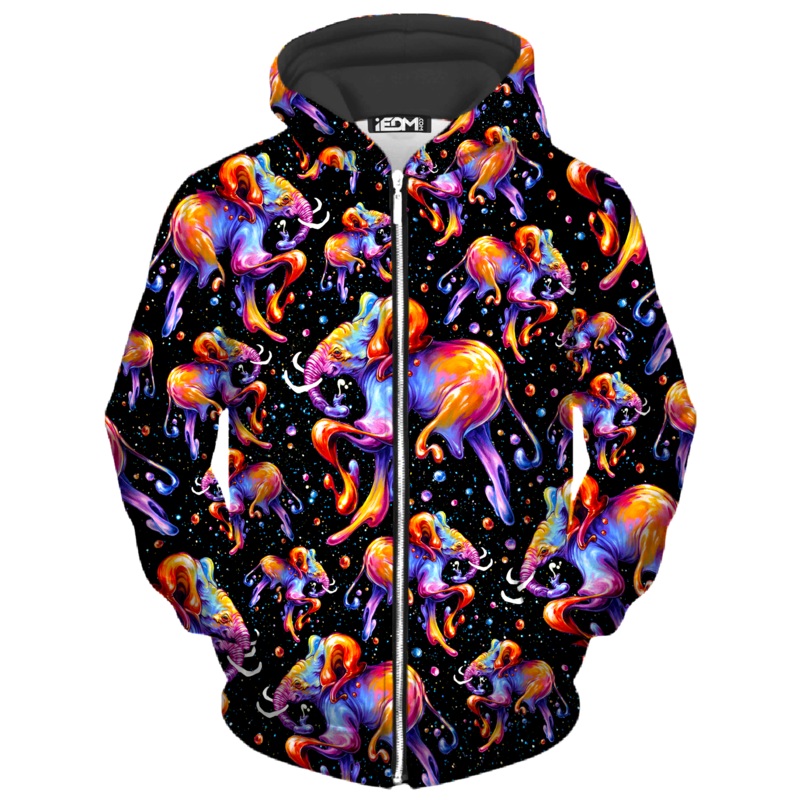Eledance Unisex Zip-Up Hoodie|X-Small|Small|Medium|Large|X-Large|XX-Large|XXX-Large